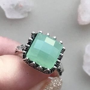 New! Genuine Prailosite Silver 80 Regal Band